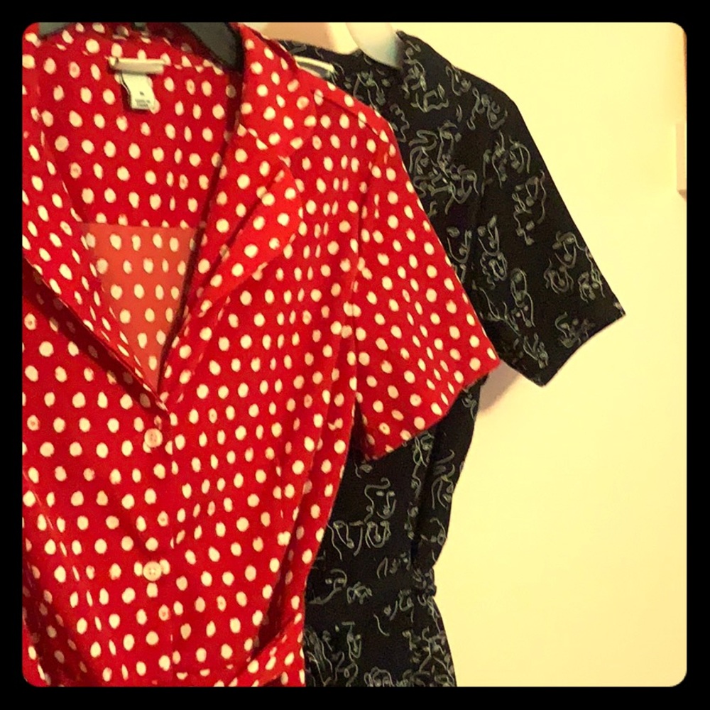 TWO FOR 1! New Day Retro Button Up Dresses